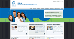 Desktop Screenshot of ifpm-orleans.fr